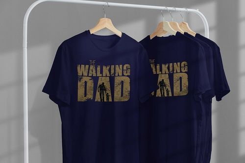 T-SHIRT DZIEŃ OJCA TATY WALKING DAD DEAD L JAKOŚĆ na Arena.pl