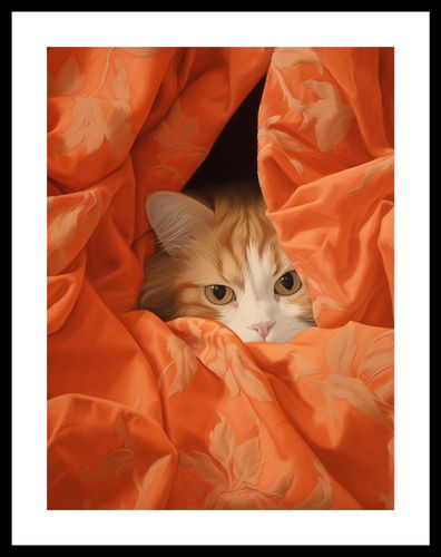 Plakat 30x40cm Ukryty Kot na Arena.pl