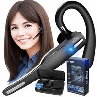 SŁUCHAWKA BLUETOOTH 5.1 DO ROZMÓW KIEROWCY POWERBANK ETUI ŁADUJĄCE MULTI