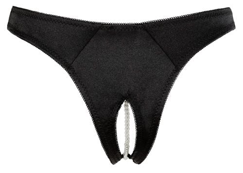 g string pearls black xl na Arena.pl