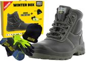 Buty Robocze S3 Zimowe 45 Czapka Rękawice Skarpety Safety Jogger Aras 45 Box Safety Bhp Robocze