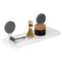 Półka Łazienkowa na Przyssawki Ścienna pod Prysznic na Kosmetyki Akcesoria