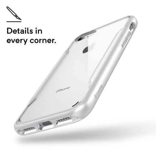 Caseology Apex Clear Case - Etui iPhone 8 / 7 (White) na Arena.pl