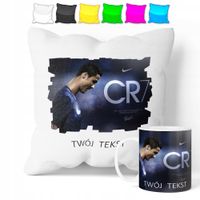 ZESTAW: KUBEK + POSZEWKA - RONALDO CR7 - PREZENT WIELE WZORÓW + IMIĘ