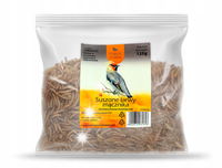 POKARM KARMA DLA PTAKÓW SUSZONE LARWY MĄCZNIKA ZDROWA MIESZANKA TURDUS 125G