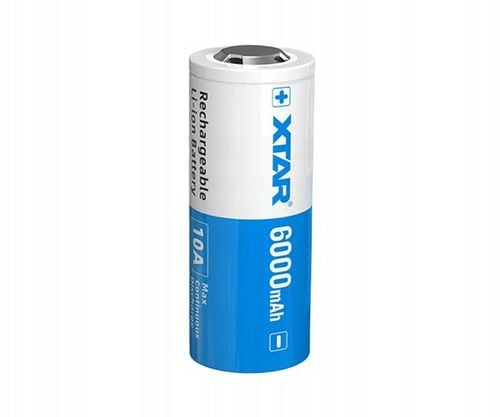 Akumulator XTAR 26650-600PCM 6000mAh Li-ION Protected 3,6V 10A na Arena.pl