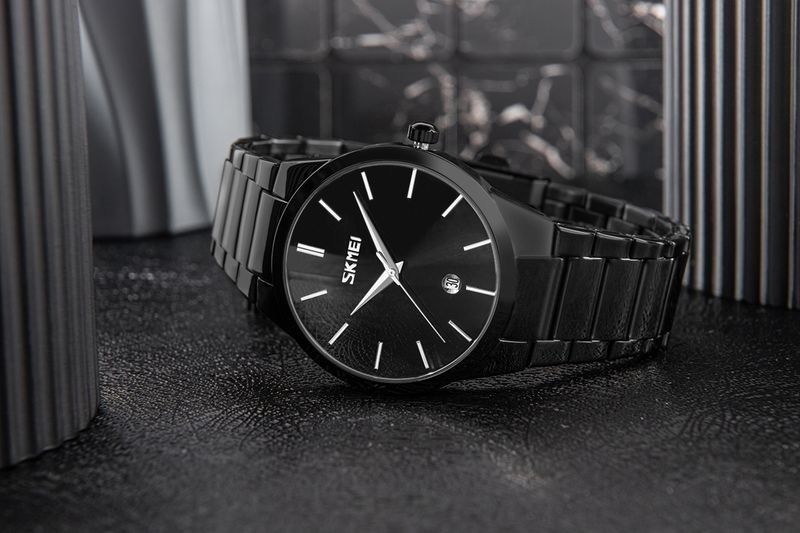 zegarek męski skmei 9140bk + box zdjęcie 5
