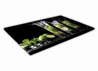 SZKLANA DESKA KUCHENNA 40x30 317b Drinki z limonką