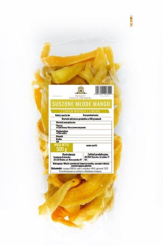 Mango Suszone z sokiem z Marakui i Limonki bez cukru 500g f_braterska na Arena.pl