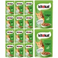 Kitekat Karma pełnoporjowa dla kotów z królikiem 85 g x 14 sztuk