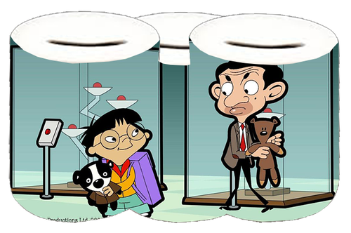 Skarbonka Ceramiczna Jaś Fasola - Mr.Bean na Arena.pl