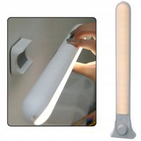 Lampa LED lampka do zamontowania biurkowa ścienna montaż beznarzędziowy