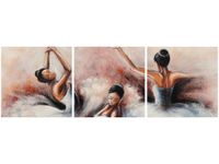 70X50CM OBRAZ KOBIETY TAŃCZĄCE BALET ŚCIAN