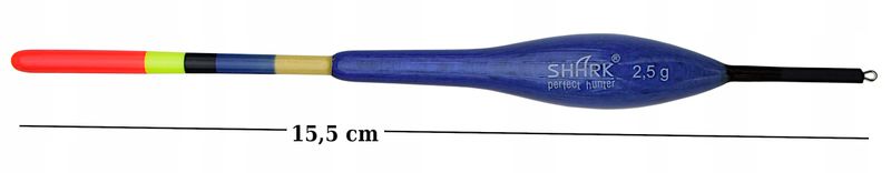 Spławik Przelotowy z BALSY SHARK Perfekt Hunter 2,5 g / 15,5 cm zdjęcie 2