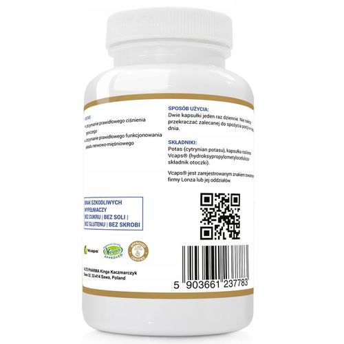 Suplement diety Alto Pharma Potas 350 mg kapsułki 120 szt. na Arena.pl