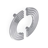 Uchwyt do mebli półokrąg chrom połysk LUNA 14274Z09600.CR