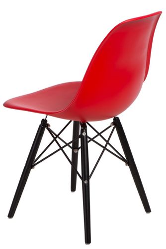 KRZESŁO P016W PP CZERWONE/BLACK D2 na Arena.pl
