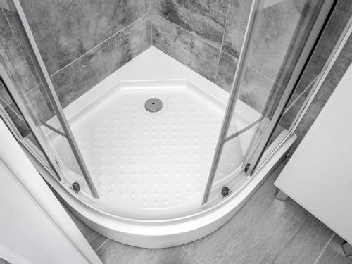 Brodzik biały wysoki LOFT 80x80 13 cm na Arena.pl