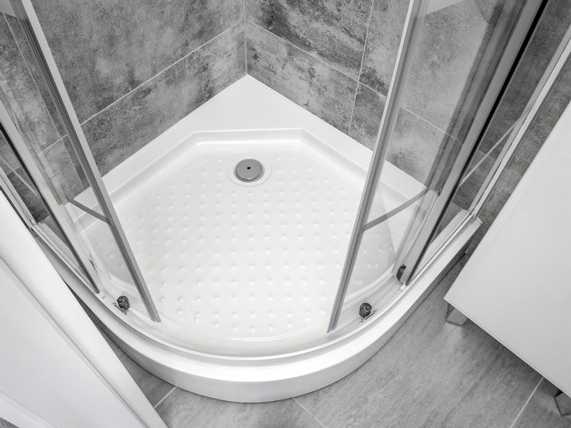 Brodzik biały wysoki LOFT 80x80 13 cm zdjęcie 3