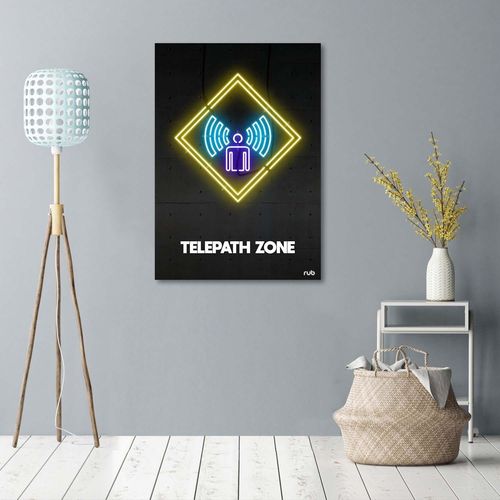 Deco Panel, Neony telepatia 70x100 na Arena.pl