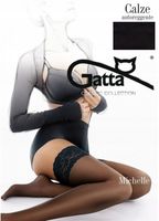 Gatta MICHELLE 01 pończochy samonośne nero r.3/4