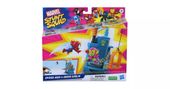 hasbro stunt squad spider-man vs green goblin figurki