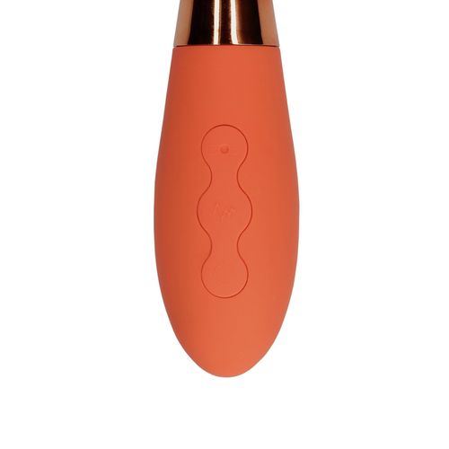silicone rabbit vibrator with ribbed clitoral stimulator na Arena.pl