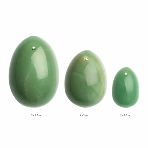 kulki gejszy - la gemmes yoni egg set jade na Arena.pl