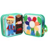 DLA DZIECI FILCOWE ZWIERZĘTA DOMOWE KSIAZECZKA