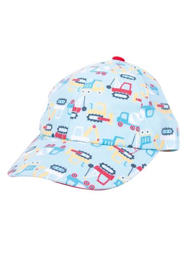 Czapka z daszkiem bejsbolówka dziecięca pojazdy seledynowa 42-46 na Arena.pl