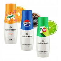 Syrop SodaStream Pepsi, Mirinda, 7up 3x440ml