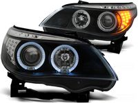 Lampy Reflektory LED BMW E60/E61 03-07 Black