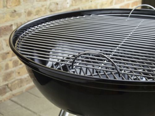 Okrągły GRILL WĘGLOWY z pokrywą ogrodowy grill Weber Compact Kettle 47cm na Arena.pl