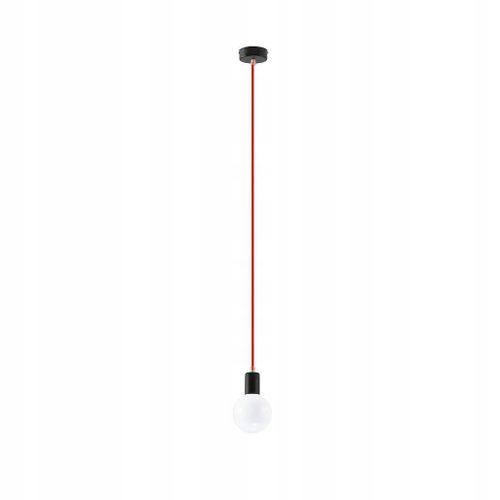 Lampa Wisząca EDISON Czerwona na Arena.pl