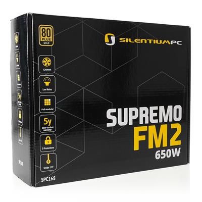 SilentiumPC Supremo FM2 Gold 650W Modular na Arena.pl
