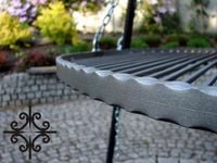 Ruszt do grilla wiszącego - stalowy - okrągły - 50 cm ES-ER