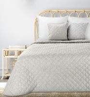 Narzuta pikowana imitująca Len 220X240 beżowa