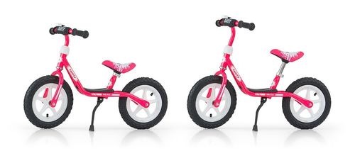 Rowerek Biegowy Dusty 12" Pink-White na Arena.pl