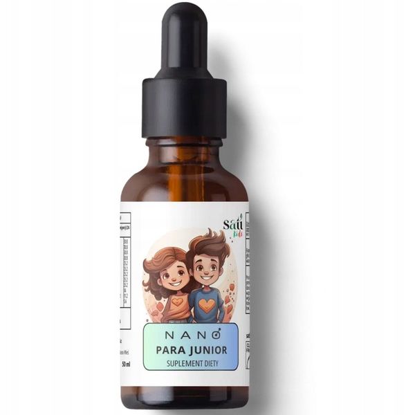 Ekstrakt Pasożyty Dzieci Nano Para Junior krople 50ml zdjęcie 2