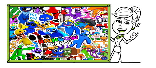 Bidon Junior Rainbow Friends na Arena.pl