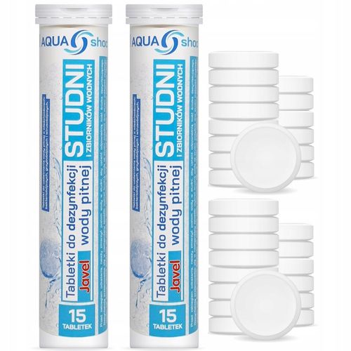 CHLOR do UZDATNIANIE WODY ze STUDNI TABLETKI JAVEL na Arena.pl