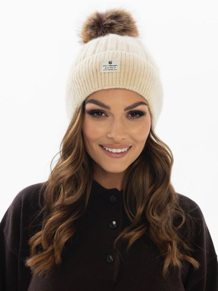 czapka ptn hat-08-7767 beige zdjęcie 2
