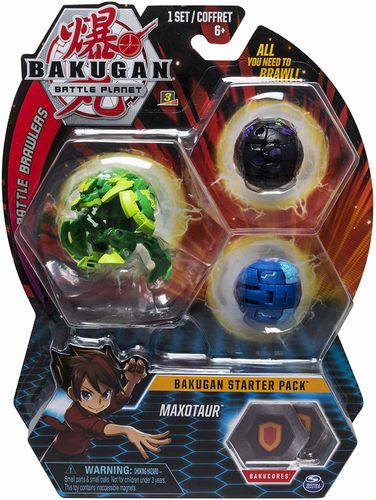 Spin Bakugan zestaw startowy Maxotaur na Arena.pl