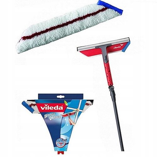 MYJKA DO OKIEN ŚCIĄGACZKA Z DRĄŻKIEM TELESKOPOWYM VILEDA WYMIENNA na Arena.pl