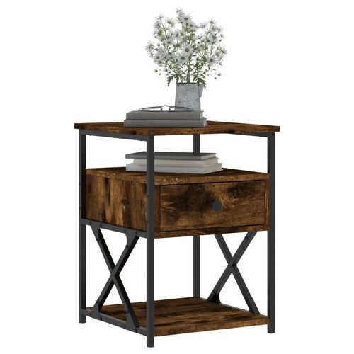 Szafka nocna, przydymiony dąb, 40x42x55 cm na Arena.pl