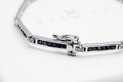 Złota bransoleta BBD4585 - Diament na Arena.pl