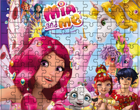 Puzzle tradycyjne Mia i Ja