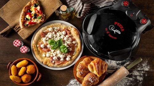 PIEC DO PIZZY ARIETE 917 kamień 400°C + NÓŻ DO PIZZY + EBOOK na Arena.pl