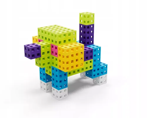 Zestaw klocków - Meli Cube Pink 200 el. na Arena.pl