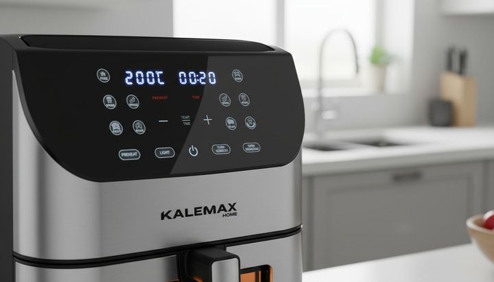 FRYTKOWNICA BEZTŁUSZCZOWA AIR FRYER FRYTOWNICA DUŻA 8L 1800W DUŻA MISA zdjęcie 9